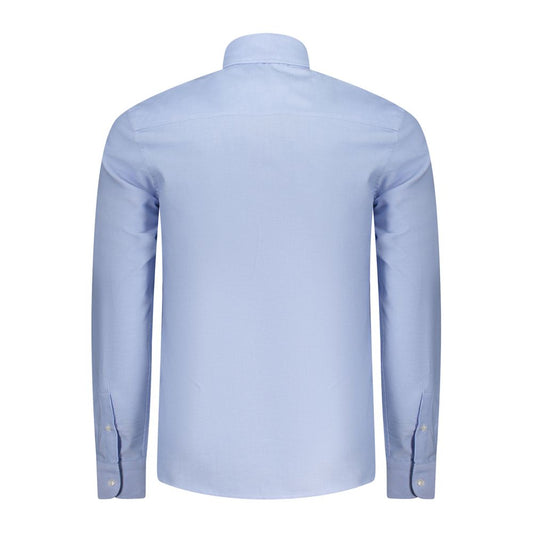 North Sails Light Blue Cotton Men Shirt NO-35806-S
