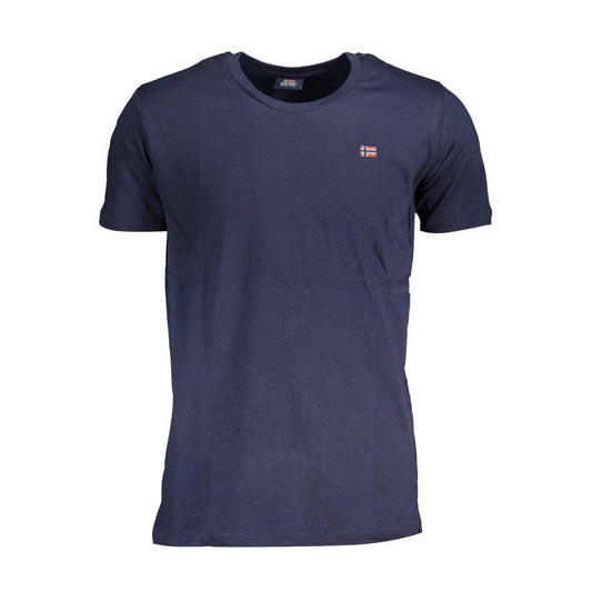Norway 1963 Blue Cotton Men T-Shirt NO-37435-XXL
