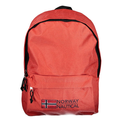 Norway 1963 Red Polyester Men Backpack