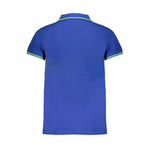 Norway 1963 Blue Cotton Polo Shirt NO-31093-M