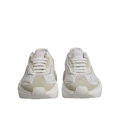 Dolce & Gabbana White Low Top Daymaster Men Sneakers Shoes