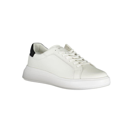 Calvin Klein Sleek White Sneakers with Contrast Accents CA-25019-EU41/US8