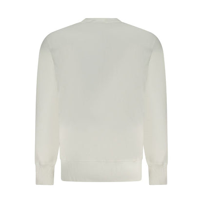 Calvin Klein White Cotton Men Sweater