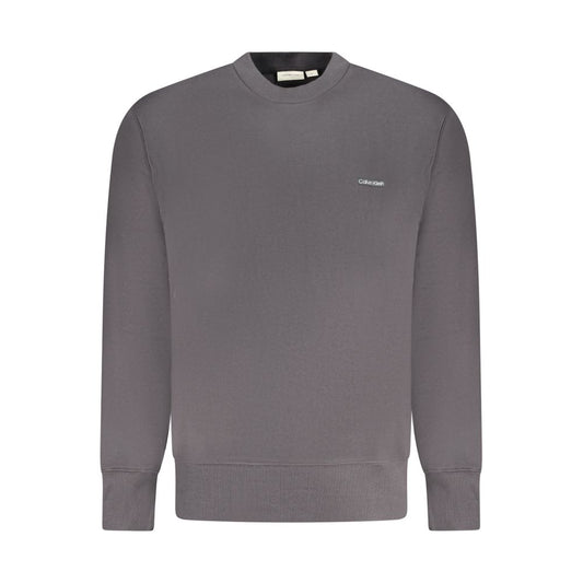 Calvin Klein Black Cotton Sweater CA-38369-M