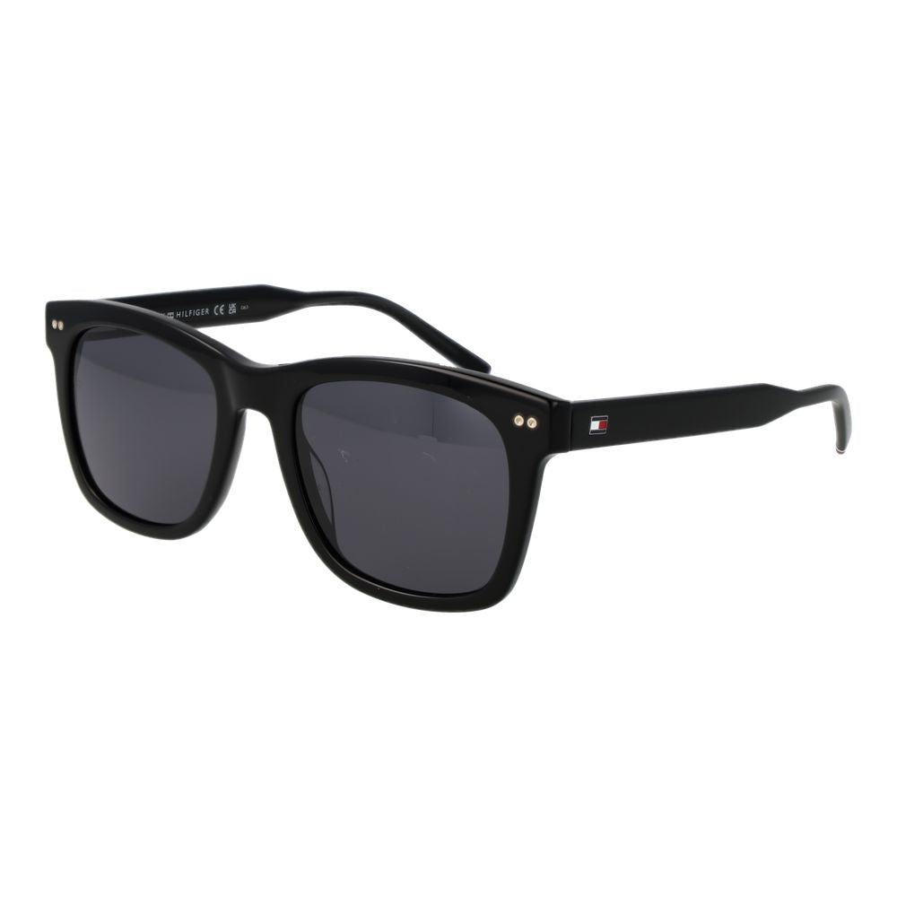 Tommy Hilfiger Black Men Sunglasses TO-1027228