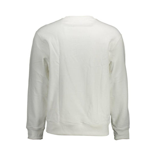 Calvin Klein White Cotton Men Sweater CA-10918-XL