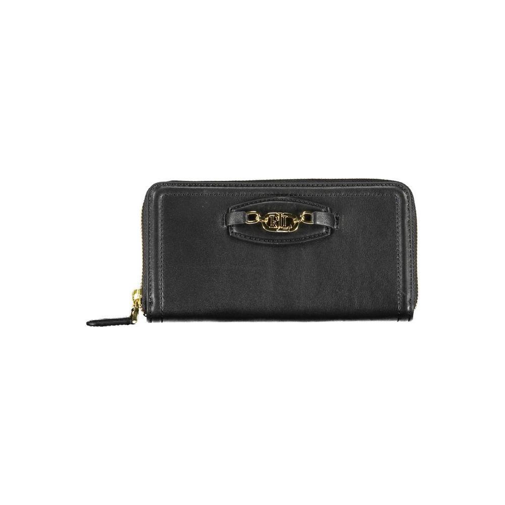 Ralph Lauren Black Polyethylene Wallet RA-16416
