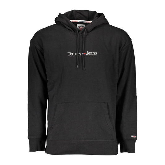 Tommy Hilfiger Black Cotton Men Sweater TO-16670-XL