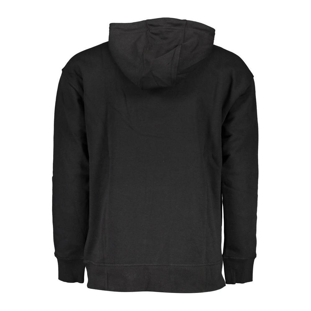 Tommy Hilfiger Black Cotton Men Sweater TO-16670-XL