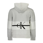 Calvin Klein Gray Cotton Men Sweater