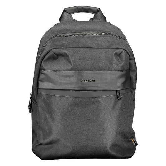 Calvin Klein Black Polyester Backpack