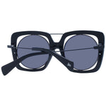 Yohji Yamamoto Black Unisex Sunglasses YO-1058024