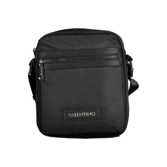 Mario Valentino Black Polyester Shoulder Bag