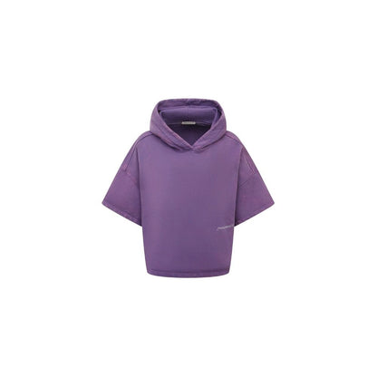 Hinnominate Purple Cotton Women Hoodie