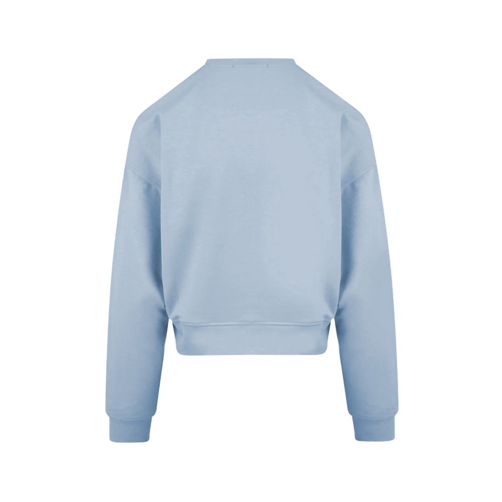 Hinnominate Blue Polyester Hoody