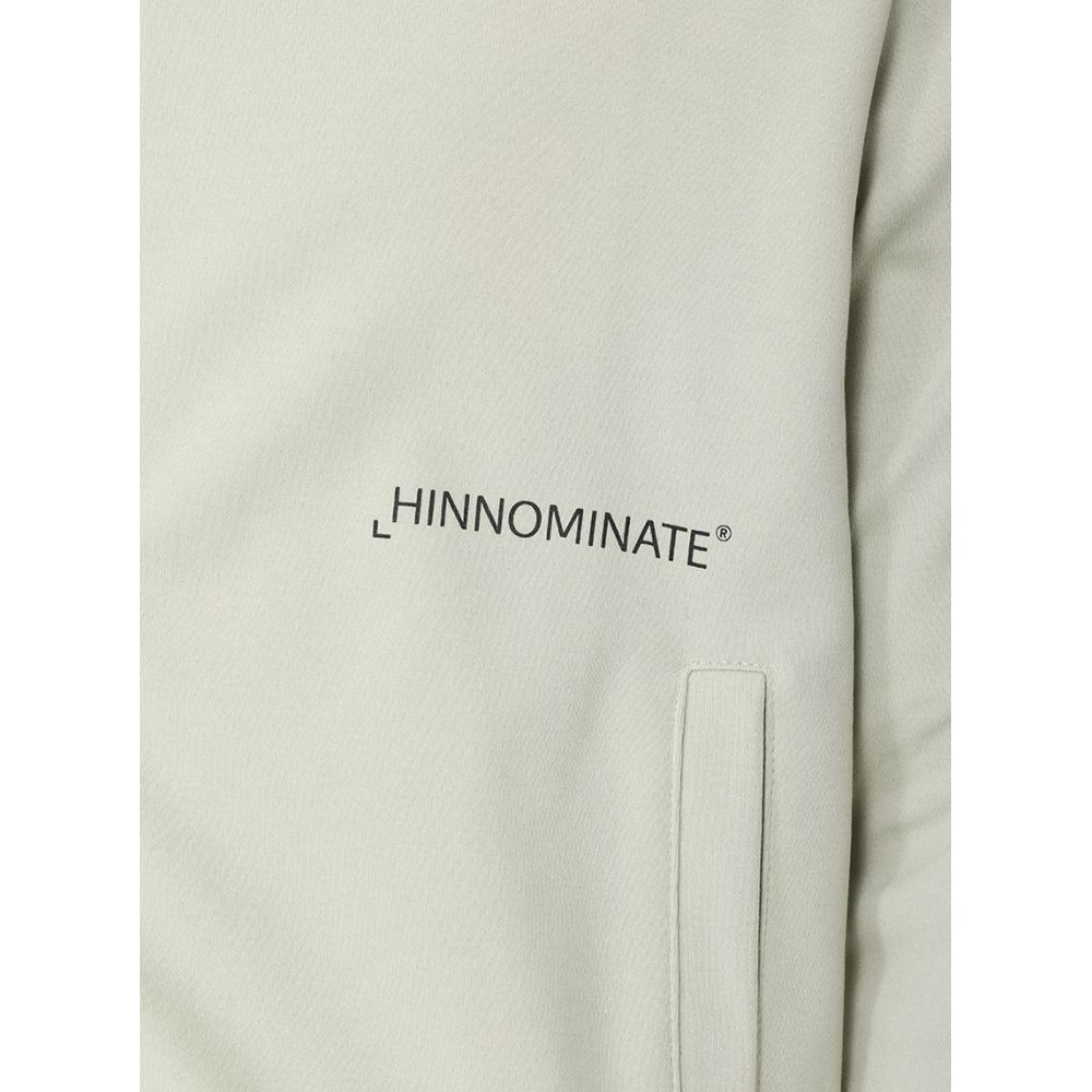 Hinnominate Green Cotton Sweatshirt