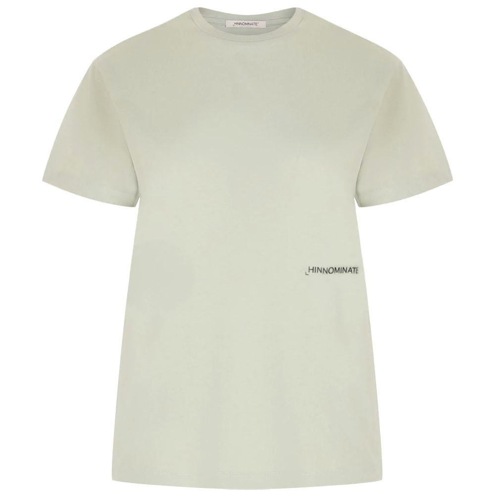Hinnominate Green Cotton Women T-Shirt