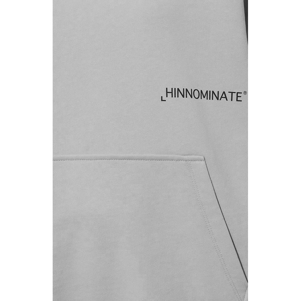 Hinnominate Gray Cotton Hoody