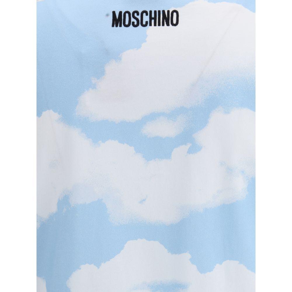 Moschino T-shirt with cloud print MO-252ZZ0715252ZZ52411888-XL