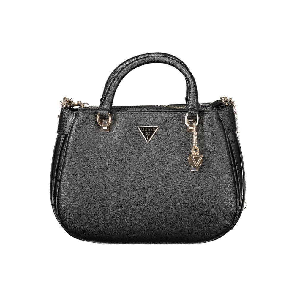 Guess Jeans Black Polyethylene Handbag GU-34066