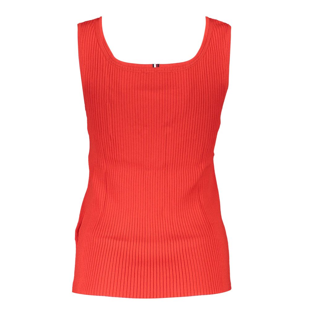 Tommy Hilfiger Red Modal Women Tank Top