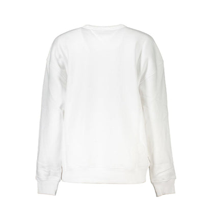 Tommy Hilfiger White Cotton Sweatshirt