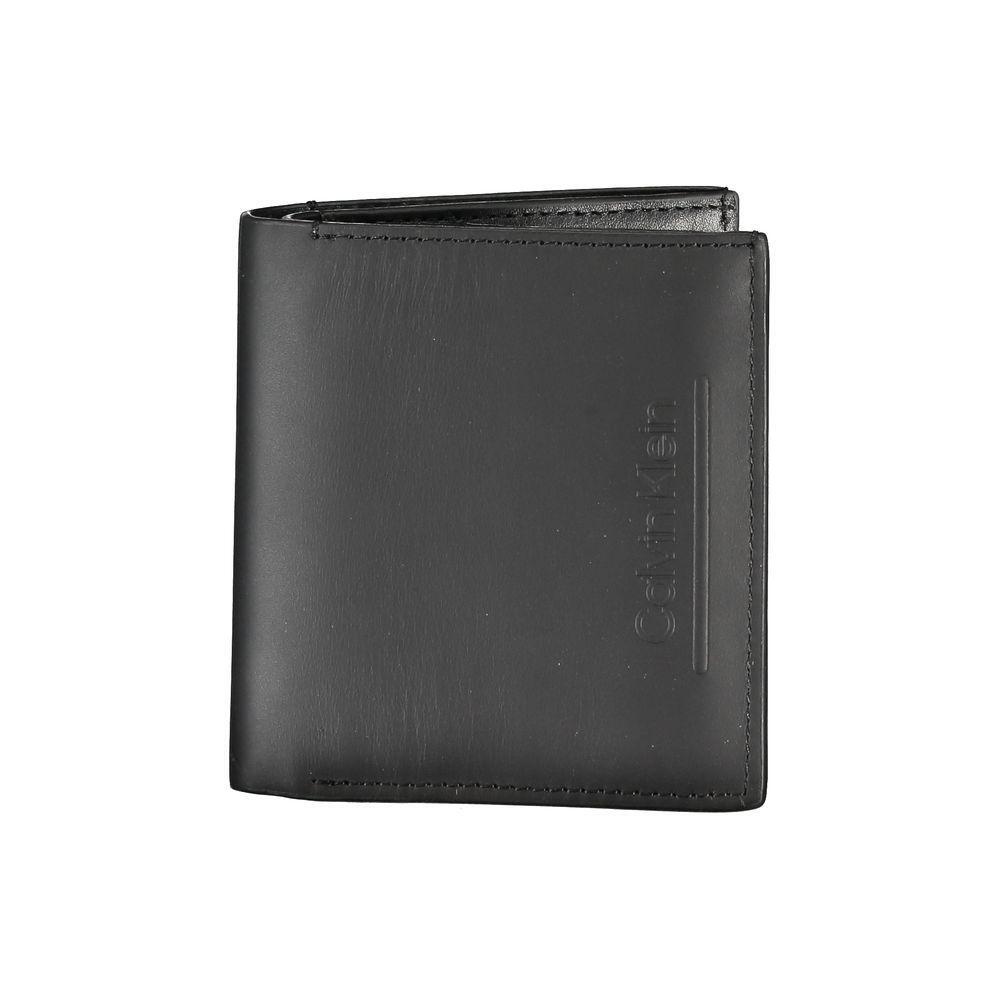 Calvin Klein Black Leather Wallet CA-25945