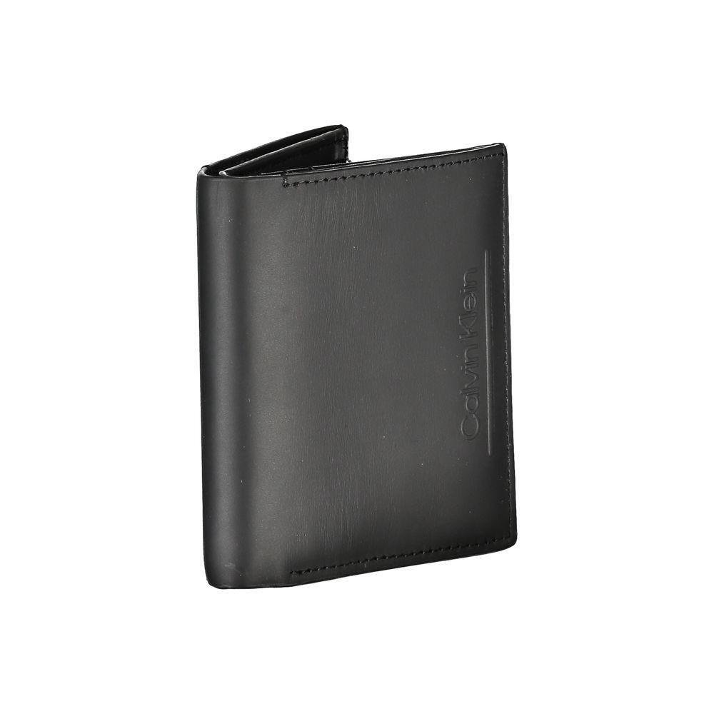 Calvin Klein Black Leather Wallet CA-25945