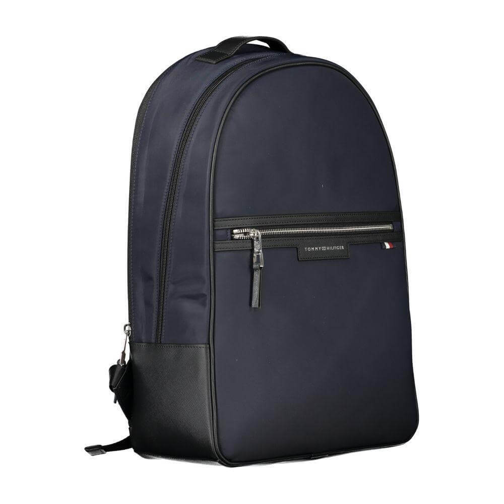 Tommy Hilfiger Blue Polyester Backpack