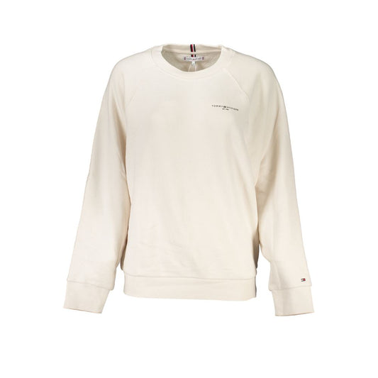 Tommy Hilfiger Beige Cotton Sweater TO-27065-2XS