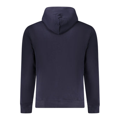 Napapijri Blue Cotton Men Sweater