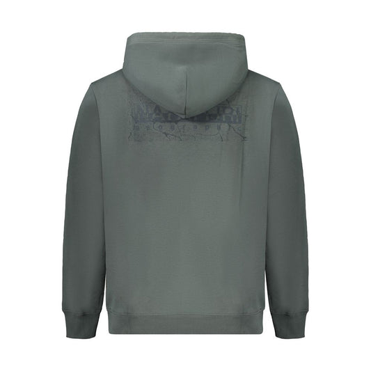 Napapijri Green Cotton Men Sweater