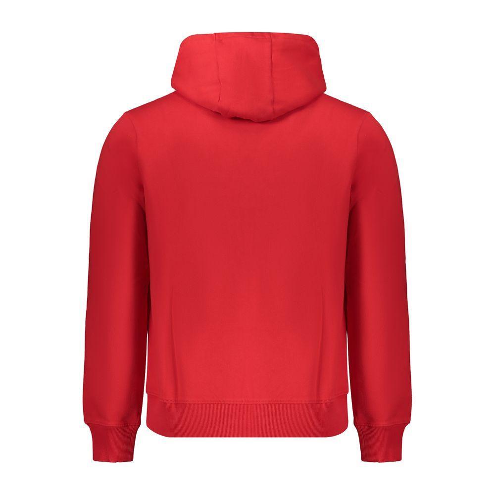 Napapijri Red Cotton Sweater NA-32145-XXL