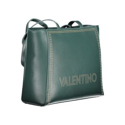 Mario Valentino Green Polyethylene Handbag