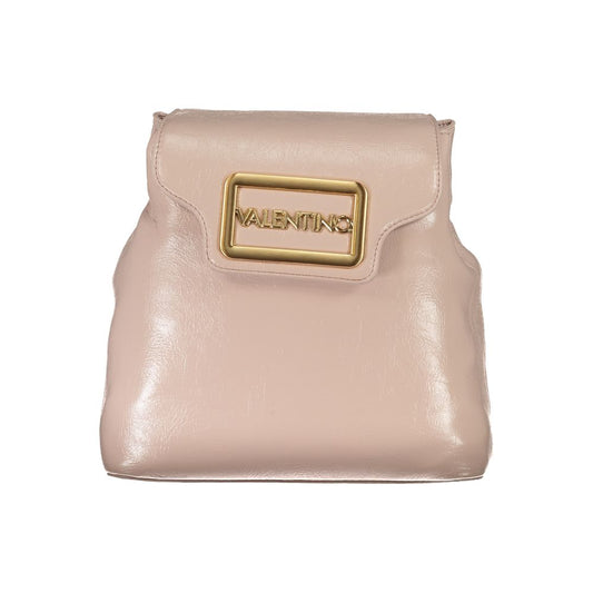 Valentino Pink Polyethylene Backpack