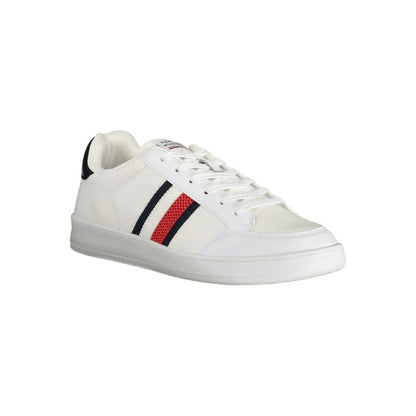 Tommy Hilfiger White Polyester Sneaker
