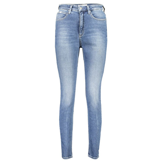 Calvin Klein Blue Cotton Jeans Denim
