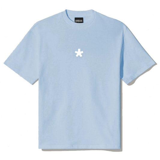 Comme Des Fuckdown Blue Cotton Women T-Shirt