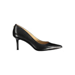 Ralph Lauren Black Leather Flat Shoe RA-19484-EU38/US8