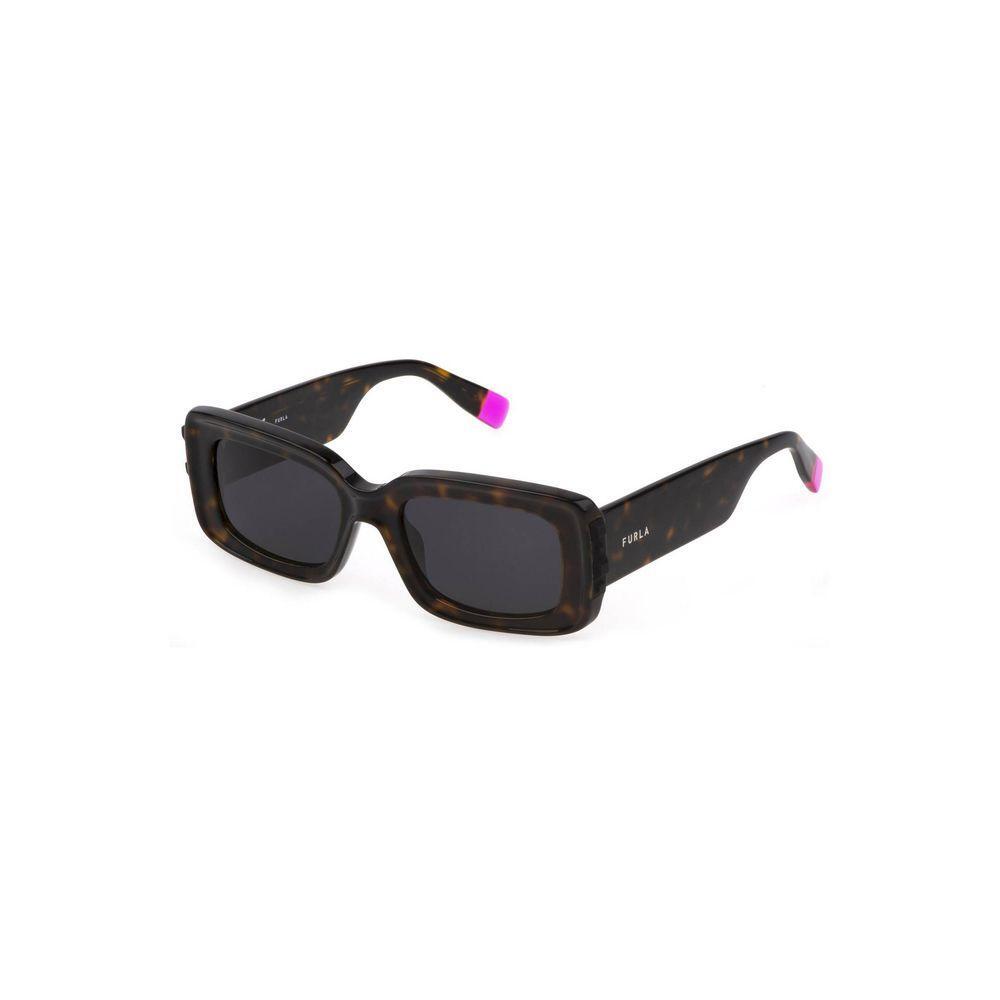 Furla Brown Plastic Sunglasses FU-22729