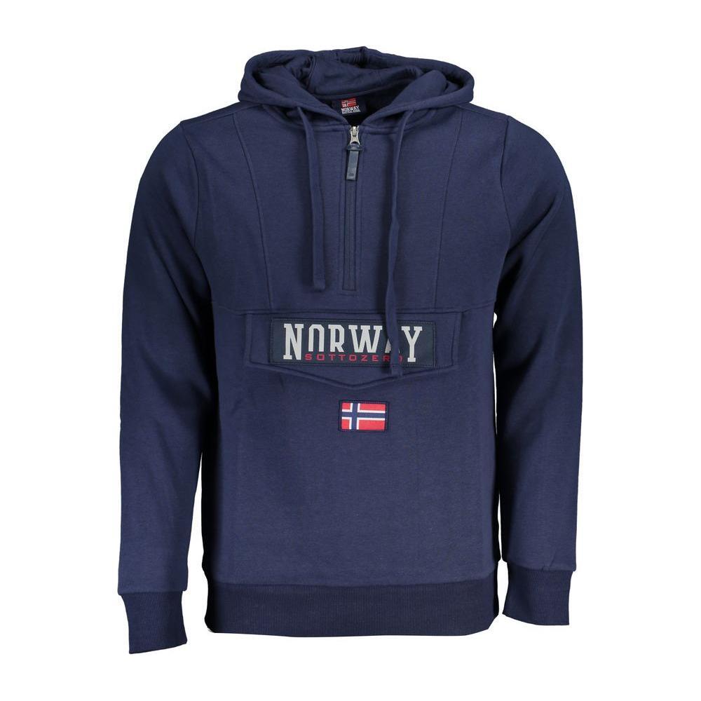 Norway 1963 Blue Cotton Sweater NO-25594-XL