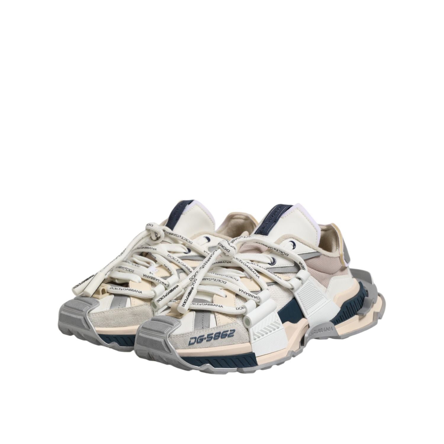 Dolce & Gabbana Multicolor Space Low Top Men Sneakers Shoes