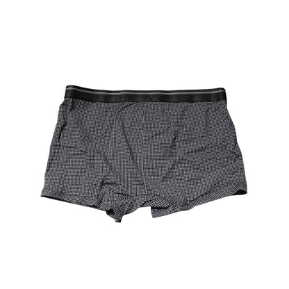 Dolce & Gabbana Gray Printed Cotton Boxer Short Underwear