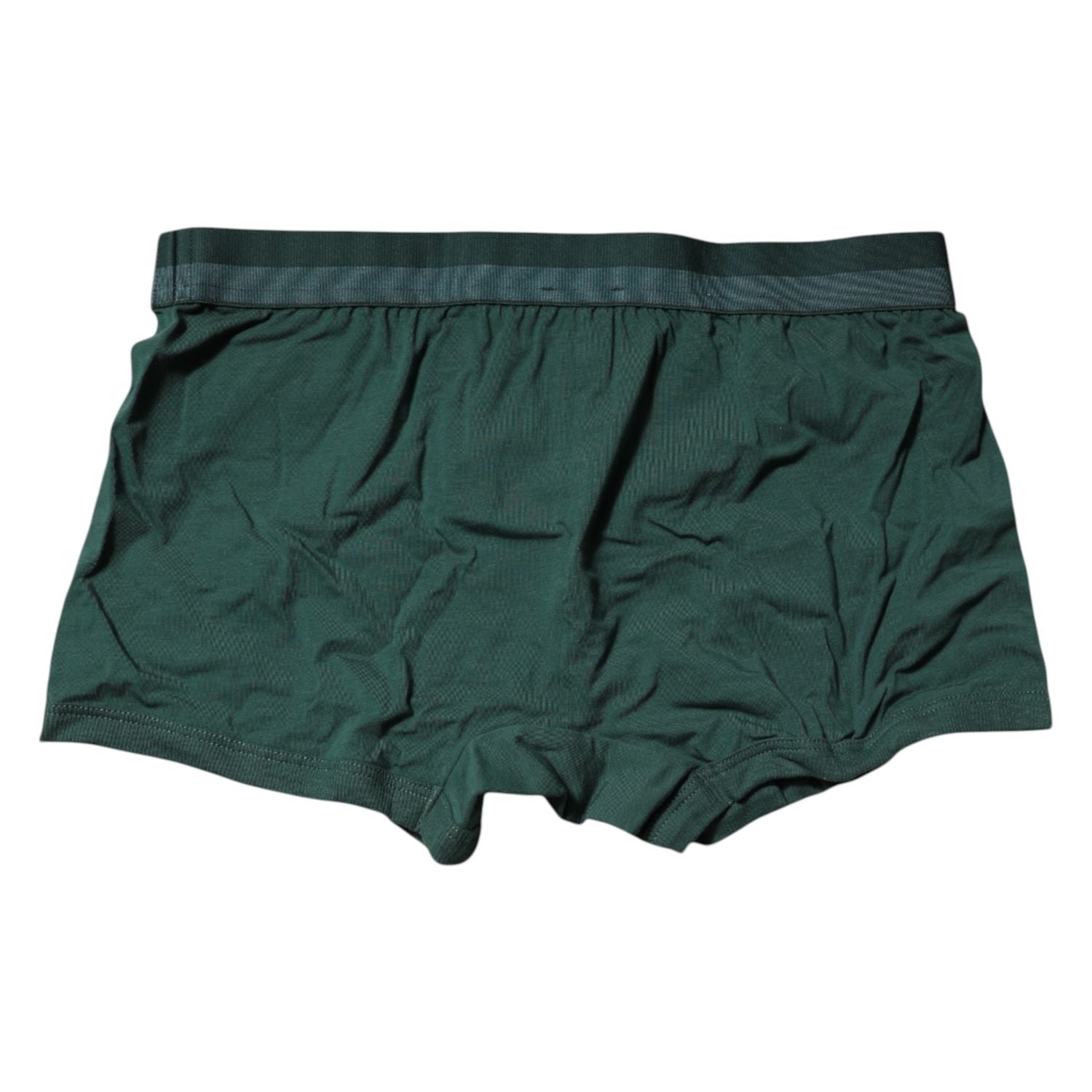 Dolce & Gabbana Green Cotton Regular Men Boxer Brief Underwear