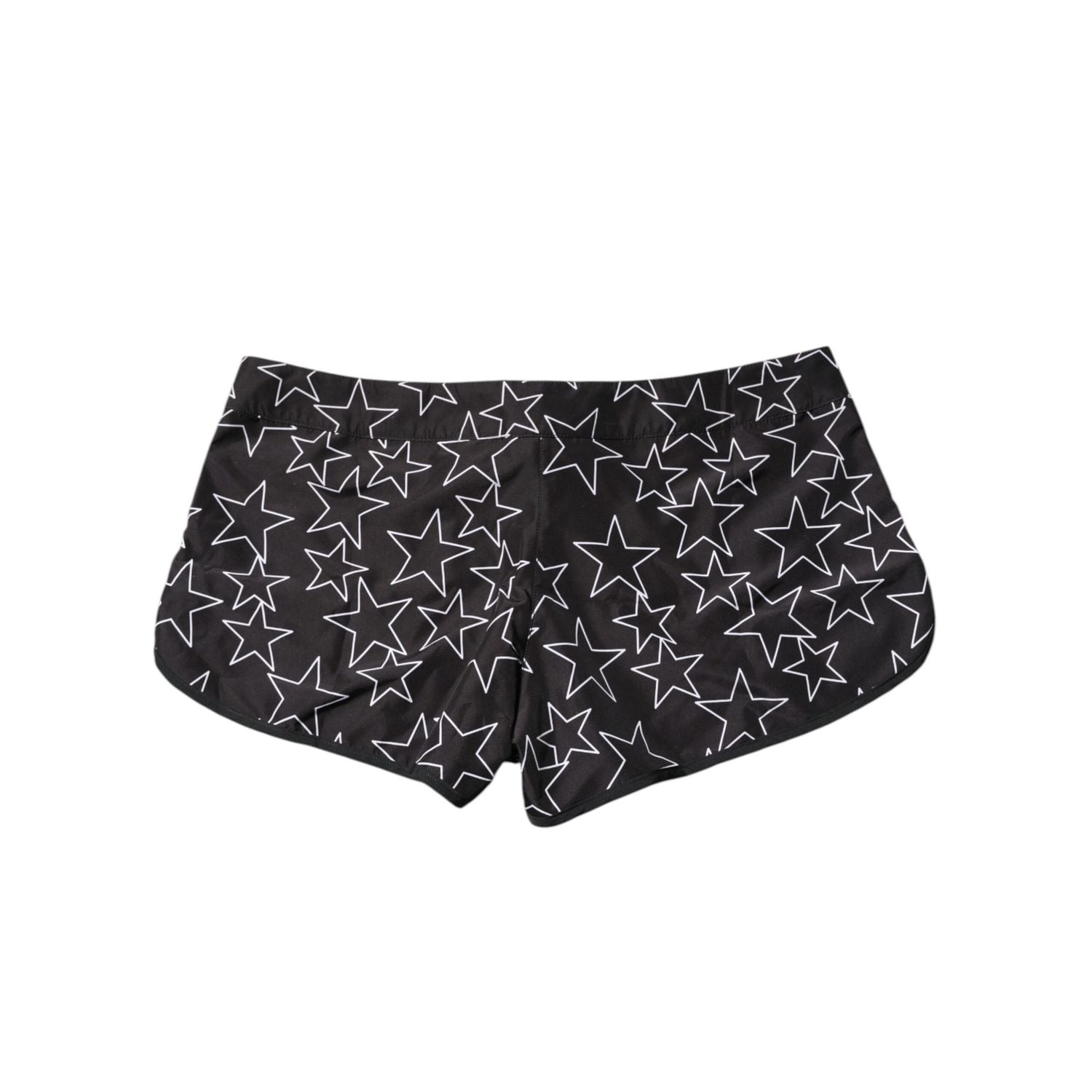Dolce & Gabbana Black Star Print Beachwear Shorts Swimwear