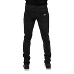 Dolce & Gabbana Black Washed Cotton Skinny Denim Jeans