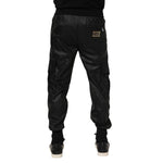Dolce & Gabbana Black Cotton Cargo Men Jogger Pants
