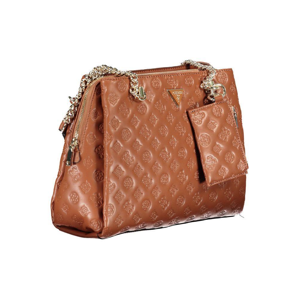 Guess Jeans Brown Polyethylene Handbag GU-17241