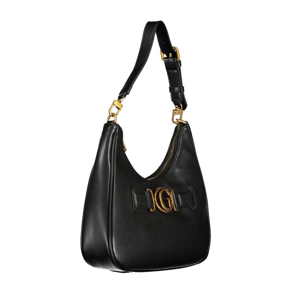 Front view with bag zipped and handles upright.