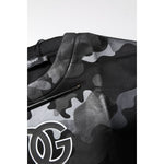 Dolce & Gabbana Black Camouflage Pullover Sweatshirt Sweater TSH906980-42